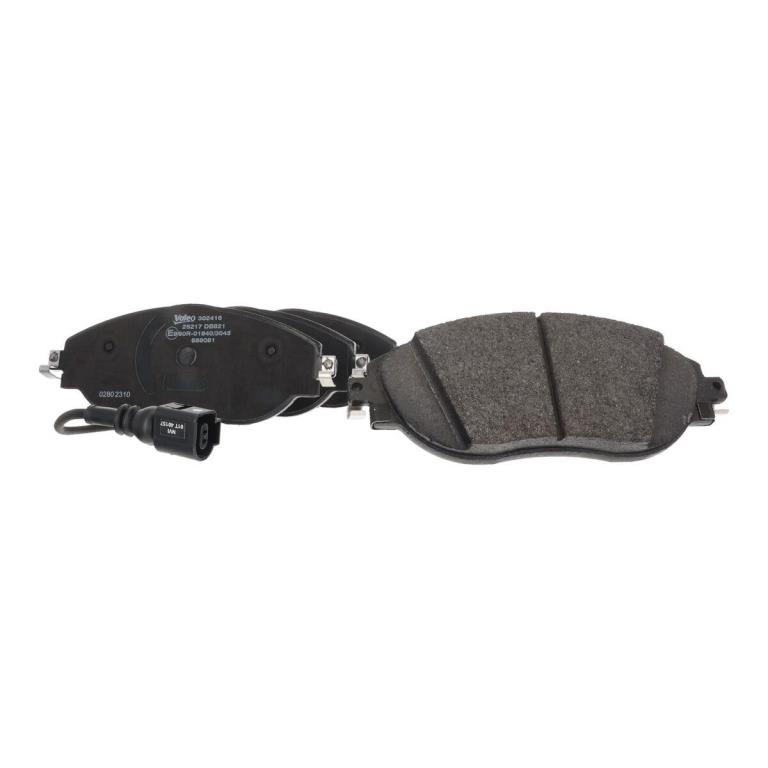 Jeu de 4 plaquettes de frein VALEO ref. 302416